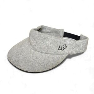 Fox Head Racing Gray Heathered Terry Cloth Visor Cap‎ Men's Adjustable